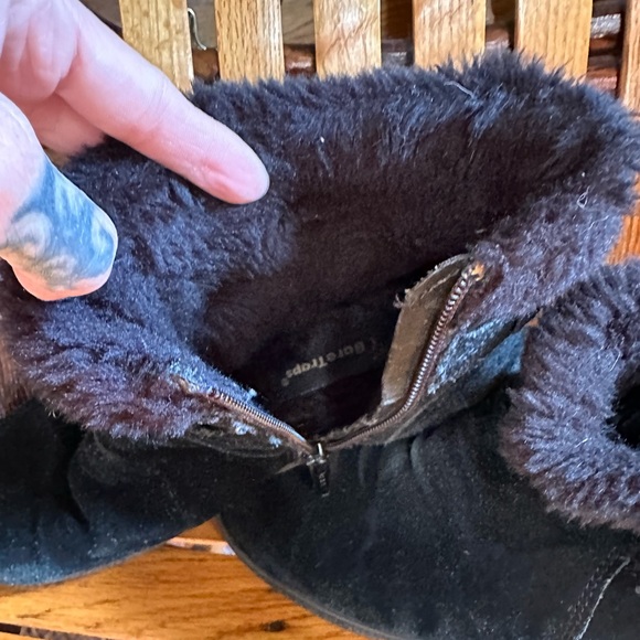 BearPaw square toe fur lined boots - Picture 5 of 13